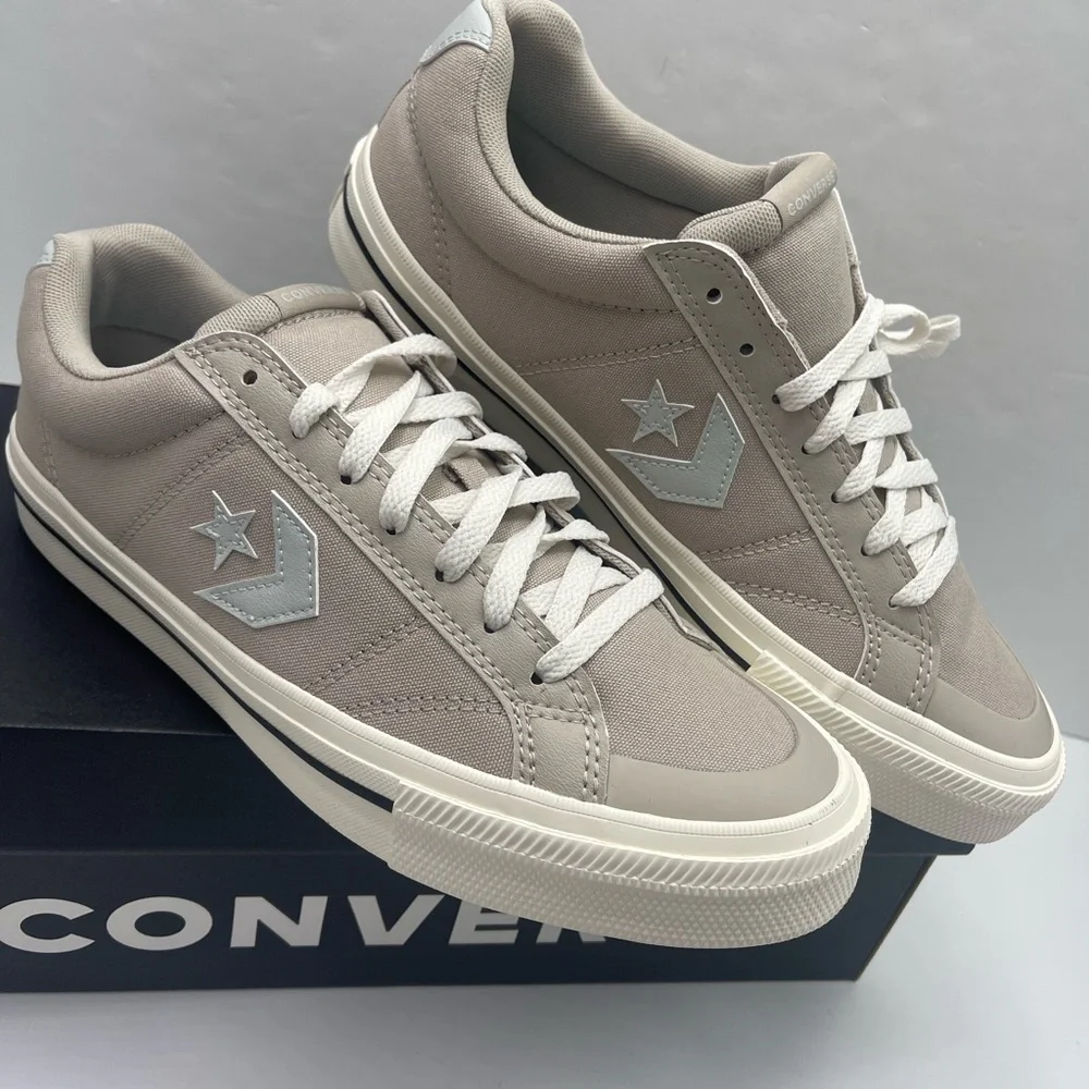 CONVERSE Men's A13223F
SPORT CASUAL OX PAPYRUS/RAINWASHED GREY/EGRET Sneakers - Picture 8 of 16